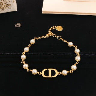 Dior Perle Signature Charm Bracelet